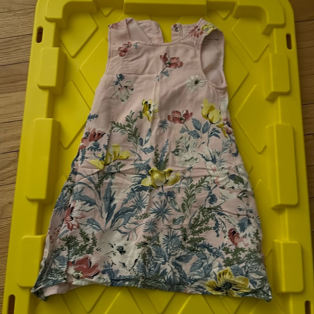 Ann Taylor Loft Floral Sleeveless Dress